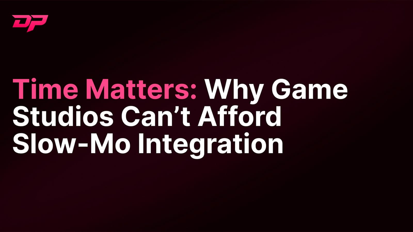 The Importance of Integration Speed in Game Studios
