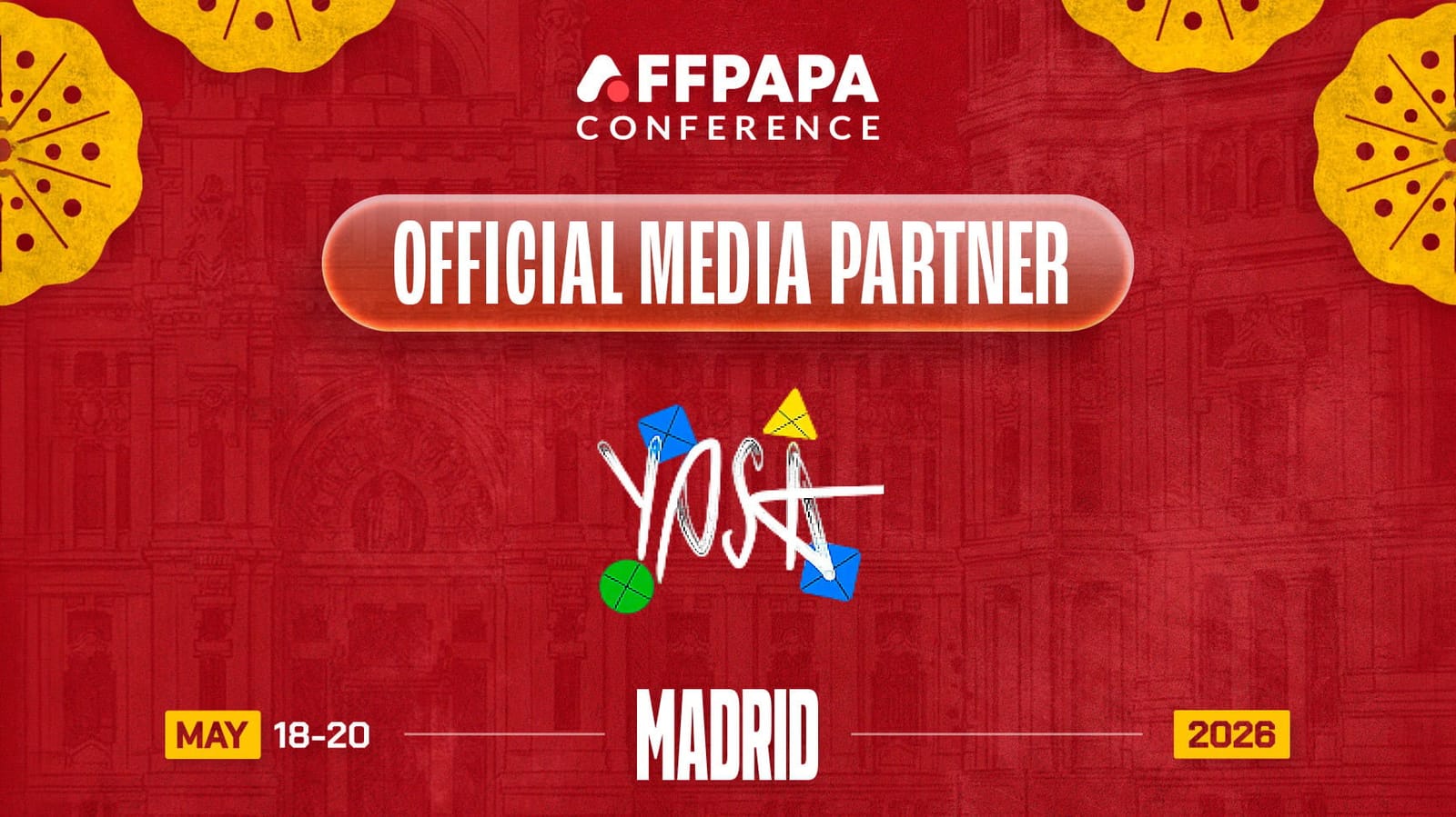 YOSA Joins AffPapa Conference Madrid 2026 as Official Media Partner