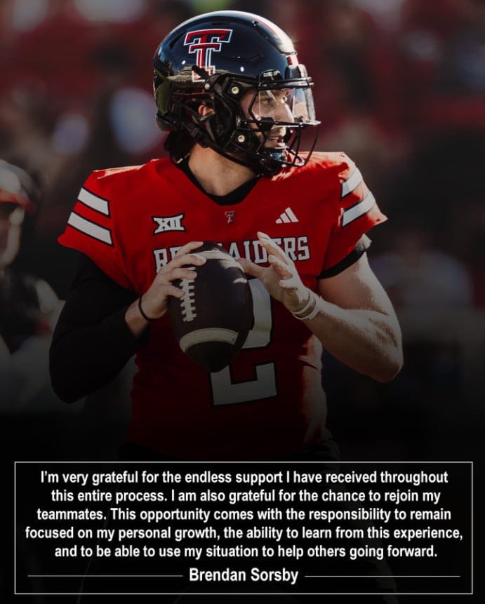 Comparing Brendan Sorsby's Ruling with Other Athletes' Gambling Rule