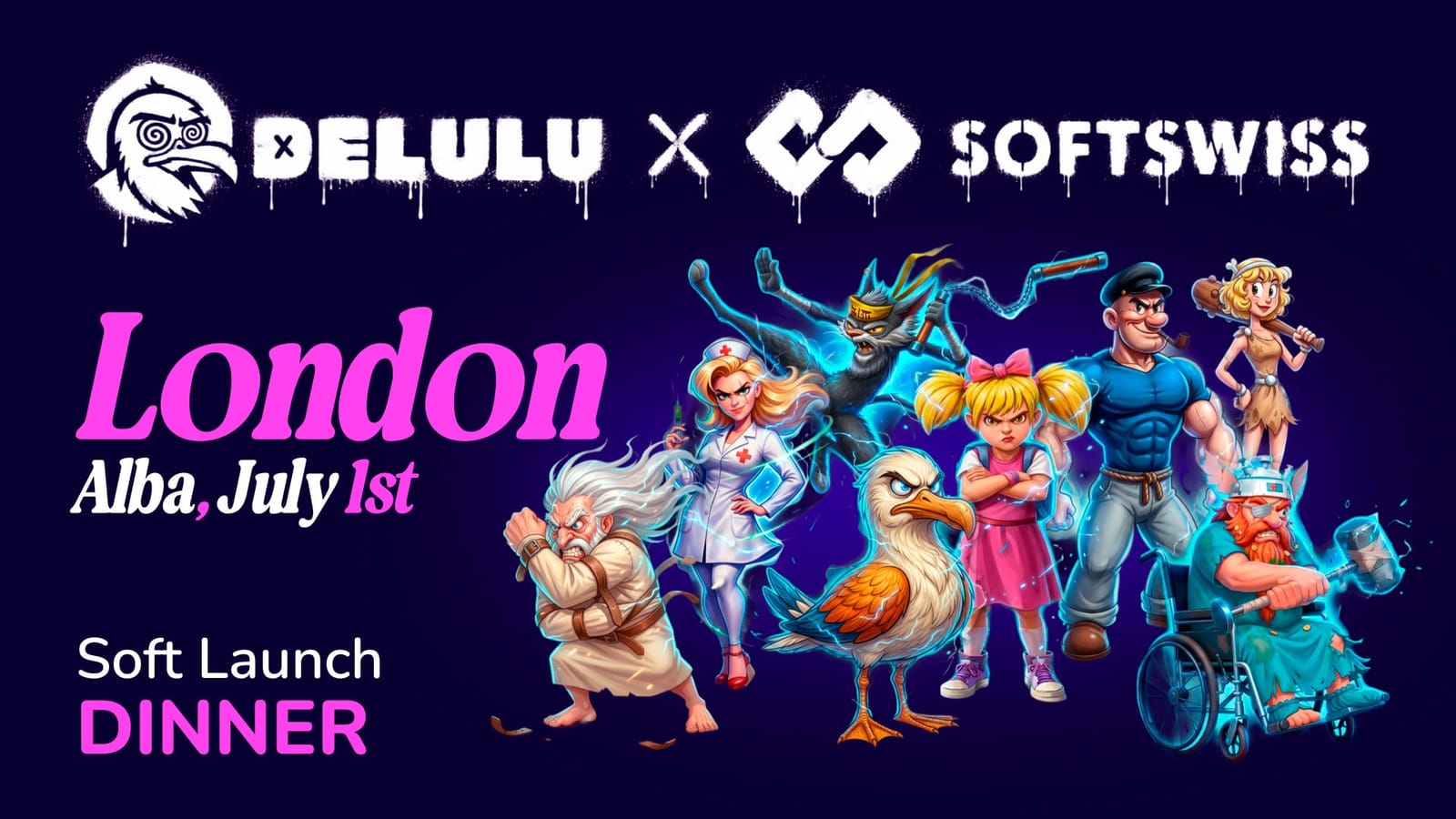 DELULU Gaming Partners with SOFTSWISS for London Soft Launch