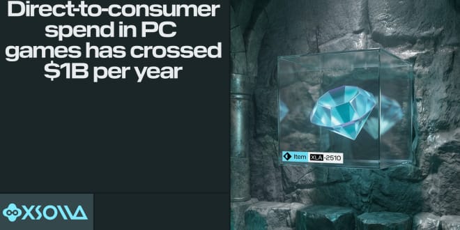 Xsolla Data Shows PC Game D2C Transactions Exceed $1 Billion in 2025