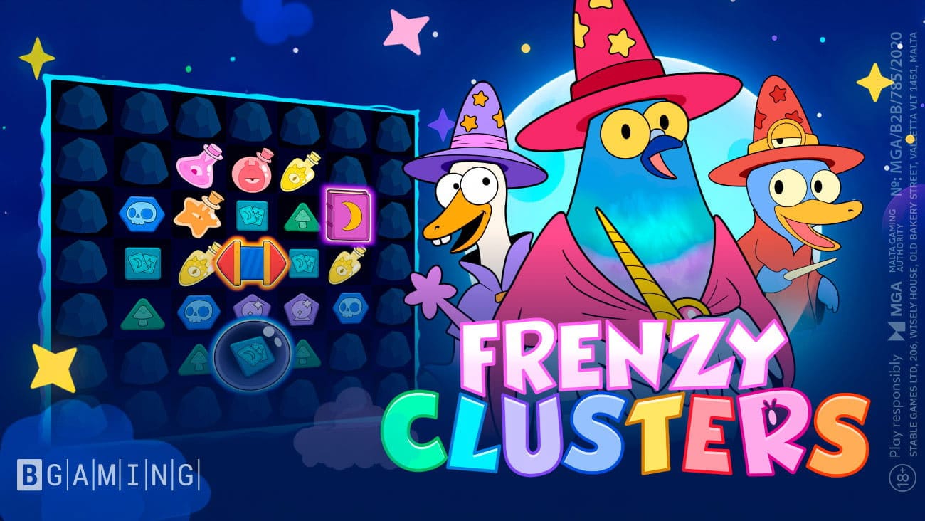 BGaming Launches Frenzy Clusters Slot with Fantasy Theme