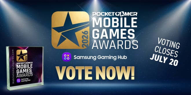 Voting Opens for Pocket Gamer Mobile Games Awards 2026
