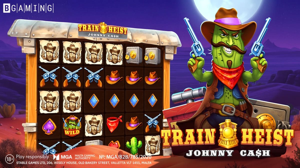 BGaming Expands Johnny Cash Series with Train Heist