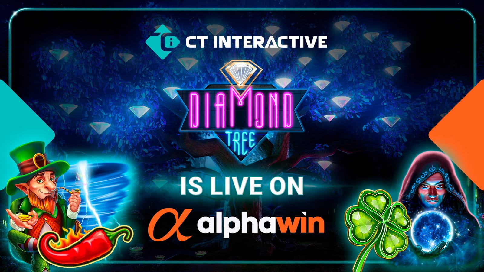 Alphawin Integrates CT Interactive’s Diamond Tree Jackpot in Bulgaria