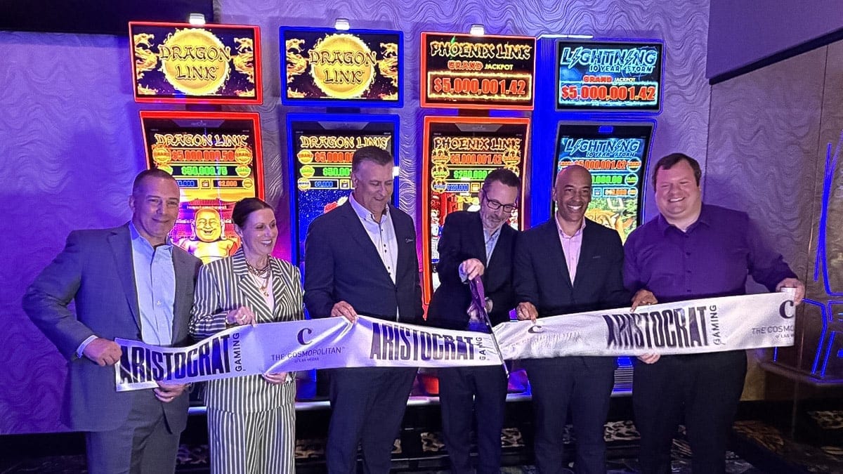 Aristocrat Installs Industry's First $5 Million Links at The