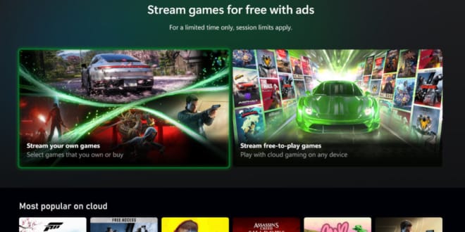Xbox Testing Ad-Supported Game Streaming