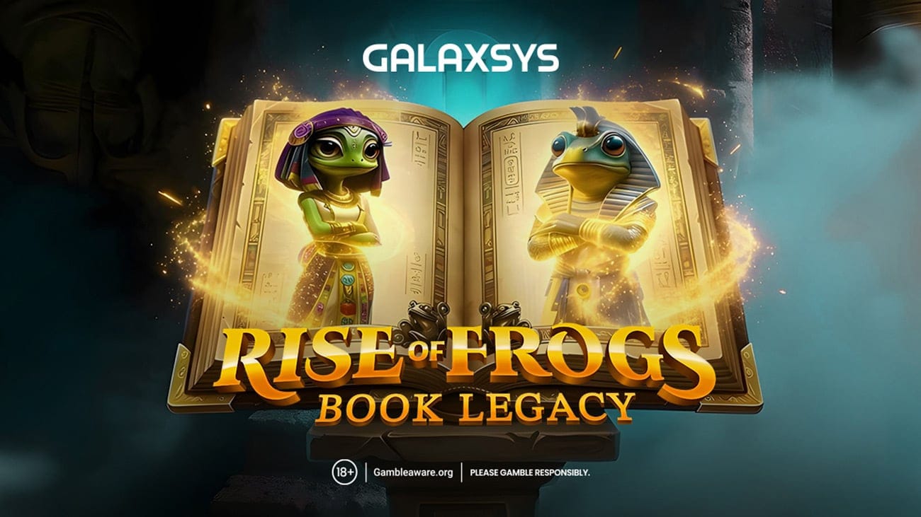 Galaxsys Launches Rise of Frogs: Book Legacy Slot